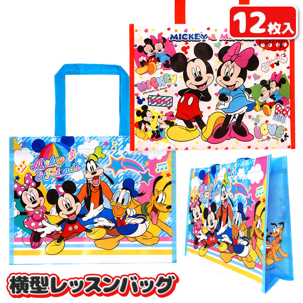 ディズニー  横型レッスンバッグ