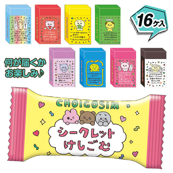 チェゴシム  シークレット消しゴム