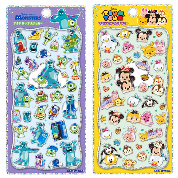お一人様2セットまで】ディズニー プチドロップステッカー｜株式会社