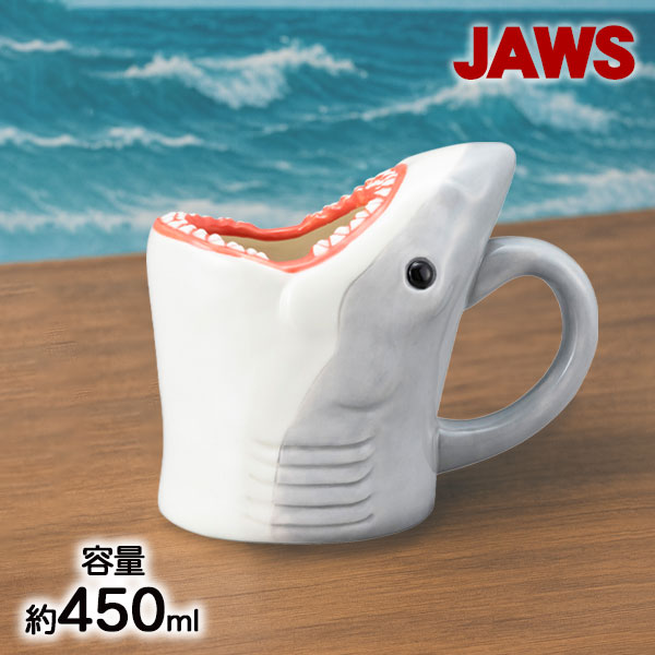 ジョーズ  ダイカットマグ