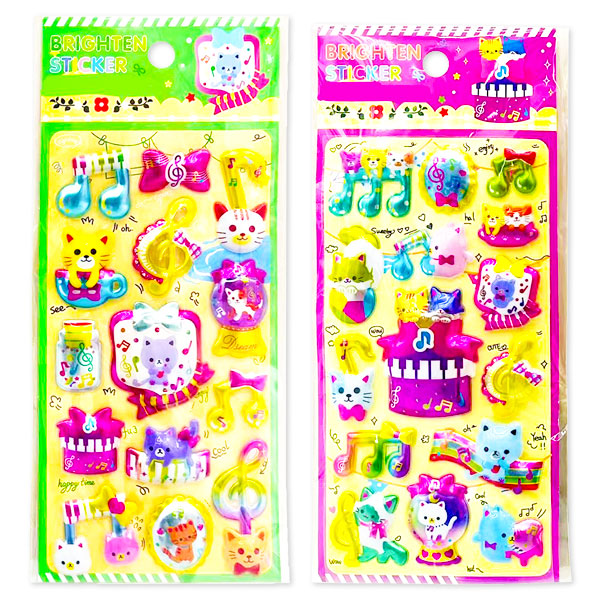 光るキラぷくシール｜株式会社よしみ｜お祭りや子供会などイベント景品