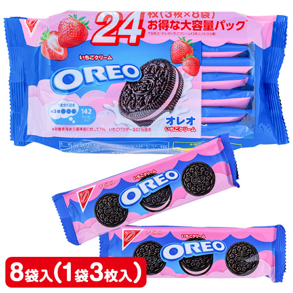 オレオいちごクリーム  ファミリーパック