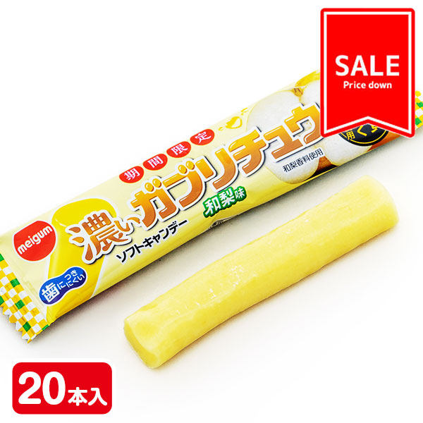 【商品入れ替えの為値下：賞味期限2025/11/30まで】訳あり！濃いガブリチュウ 和梨味